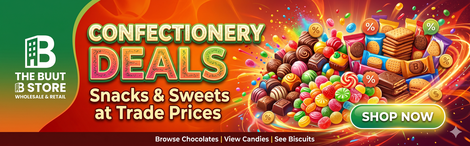 Confectionery Deals — Snacks & Sweets