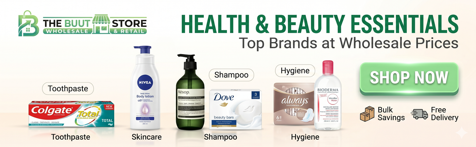Health and beauty skincare products