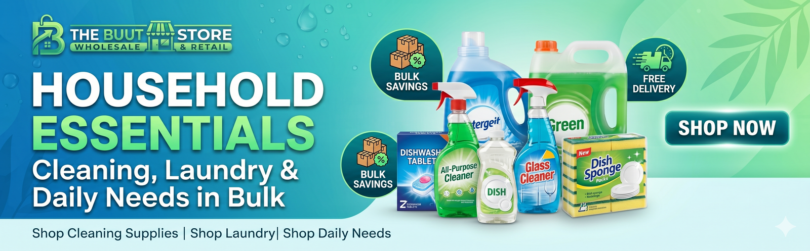 Household cleaning and home products