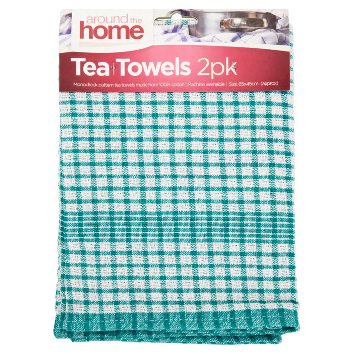 Around The Home Tea Towel 2 Pack