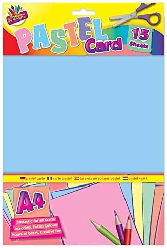 Artbox A4 Pastel Card 15 Sheets 