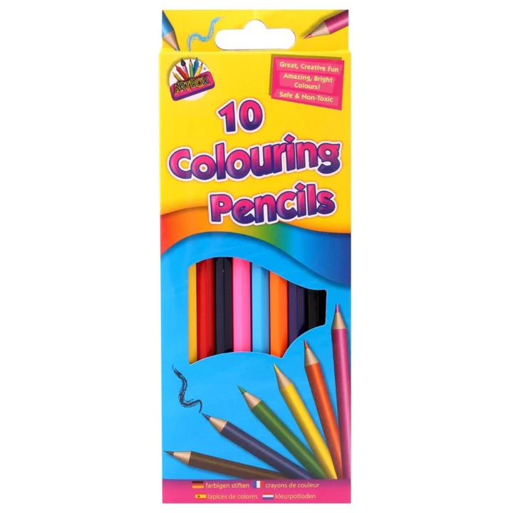 Artbox Full Size Colour Pencils 10pk